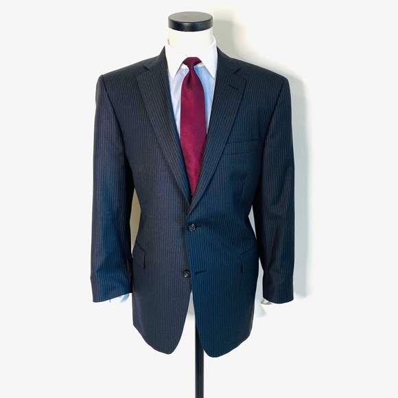 Brooks Brothers 1818 Pinstripe Suit 43 - Picture 2 of 13